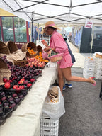 SUNDAY MARKET RED GINGHAM SHORTS